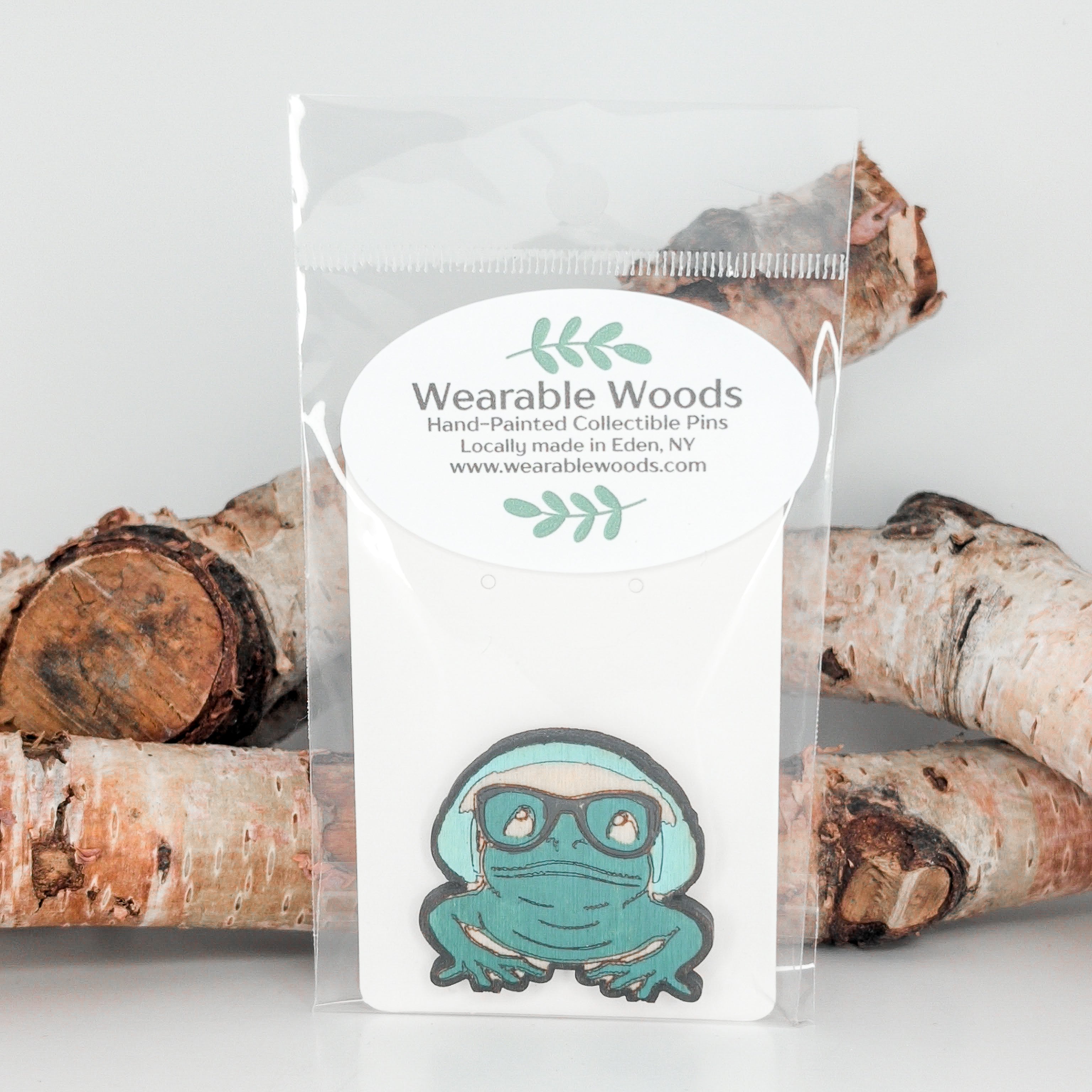 Frog with Headphones