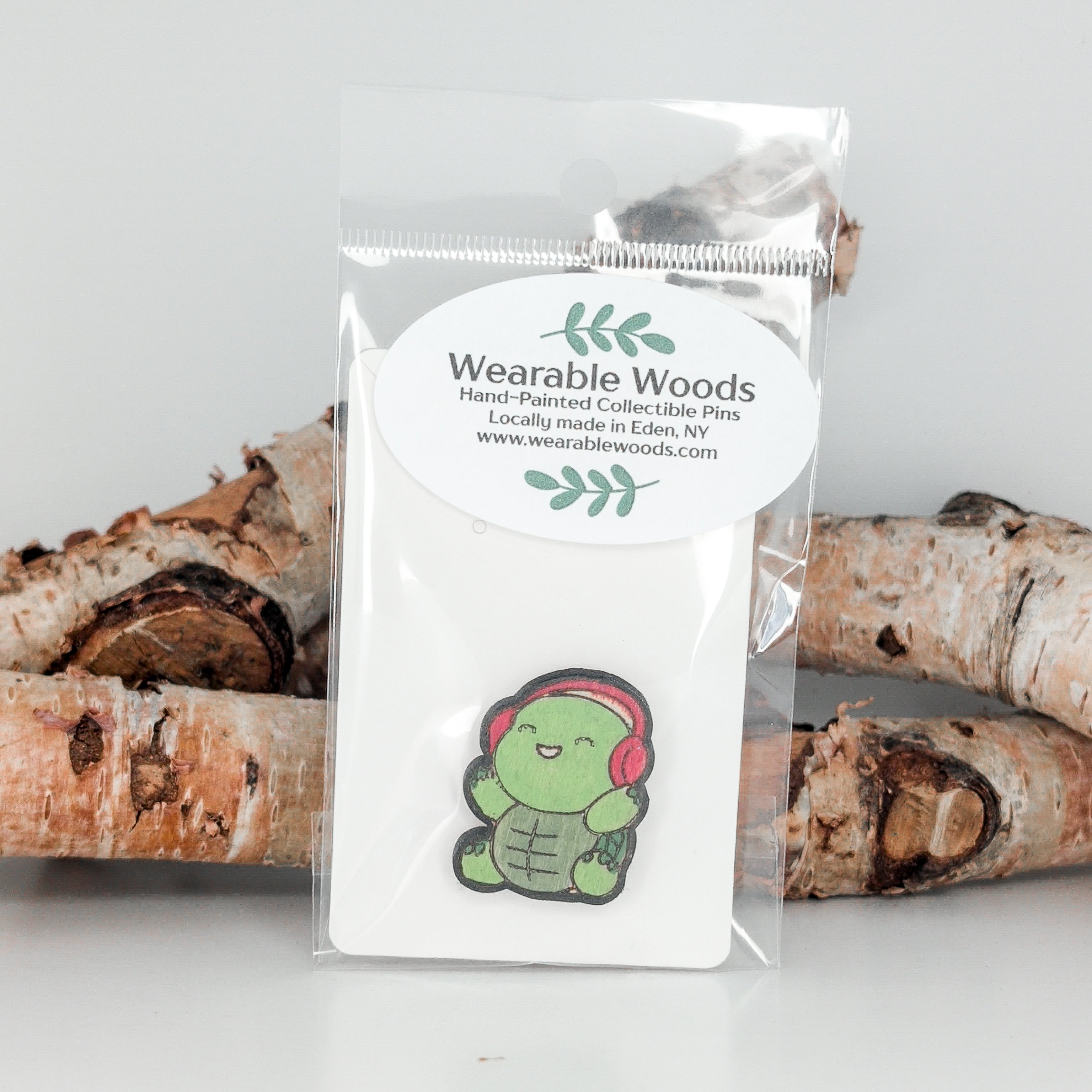 Turtle with Headphones