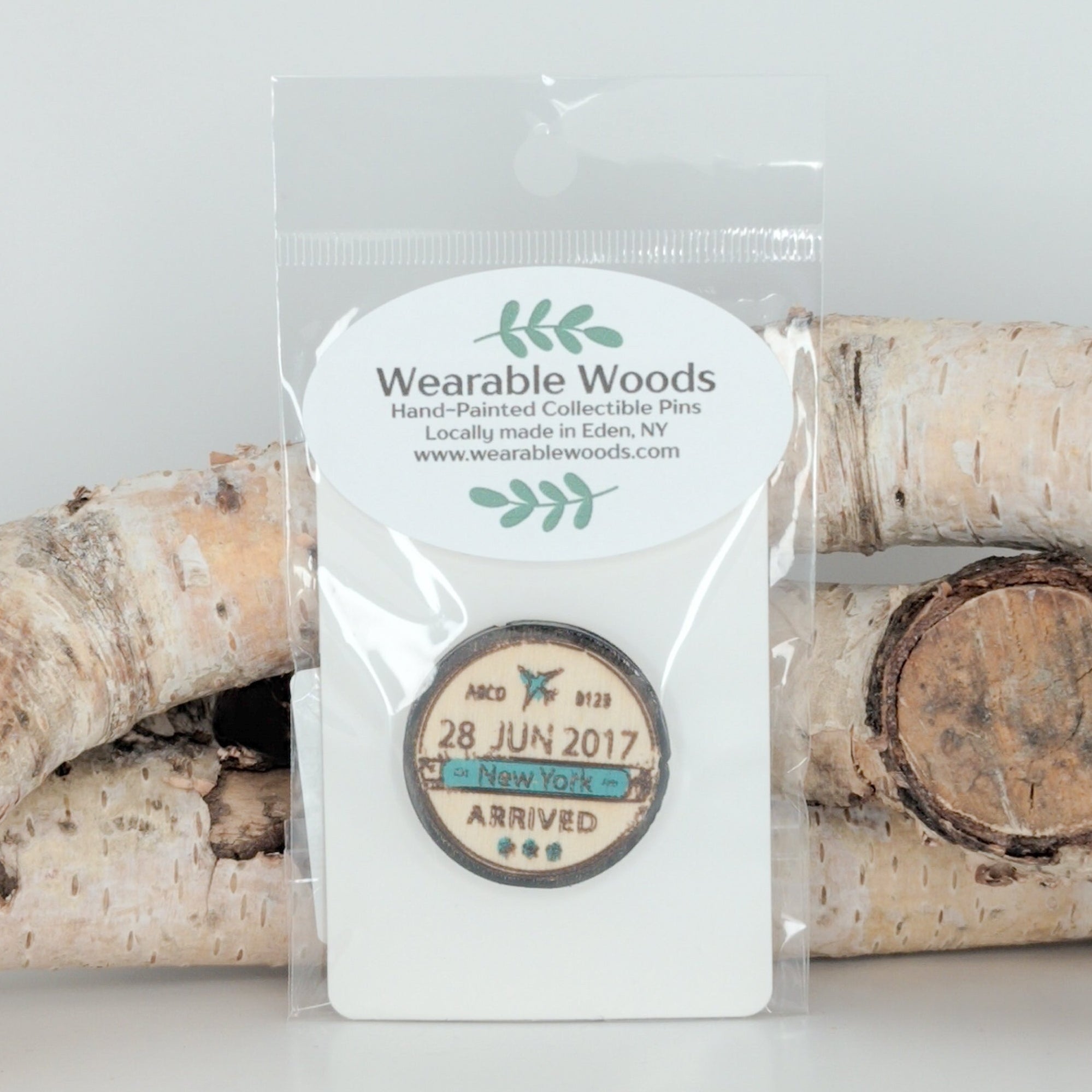 Arrived NY Stamp June